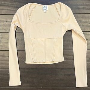 Ribbed long sleeve Francesca’s boutique